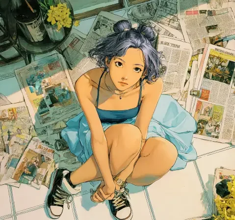 科幻题材漫画分类封面，画面以未来都市和机械元素为主
